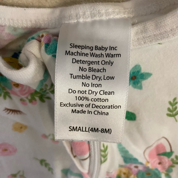 Sleeping Unicorn Zipadee-Zip Swaddle Transition Small (4-8months) - Picture 3 of 5